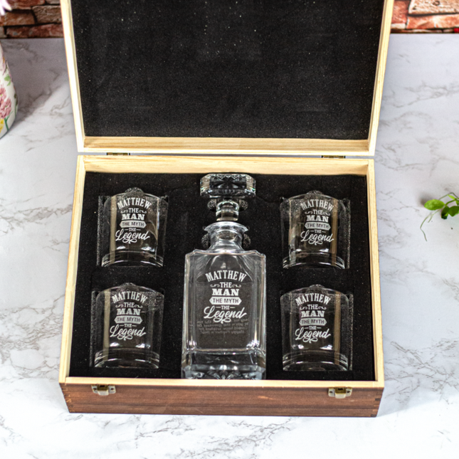Premium Decanter Box Set