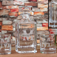 Collection image for: Personalised Whiskey Glasses & Decanter