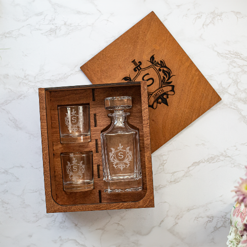 Classic Decanter & Glassware Box Set