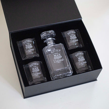 Classic Decanter & Glassware Set