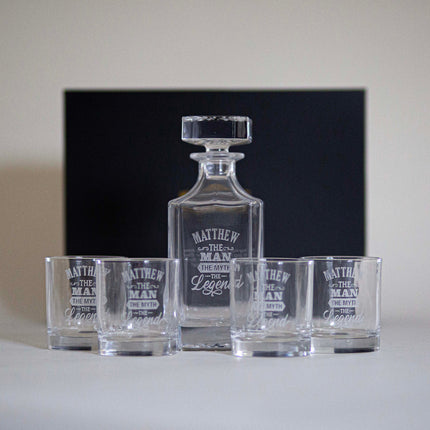 Classic Decanter & Glassware Set