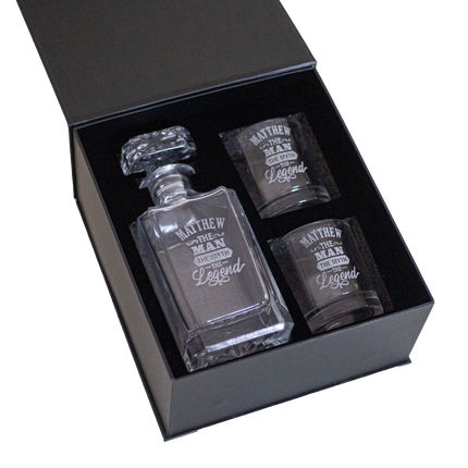Classic Decanter & Glassware Set